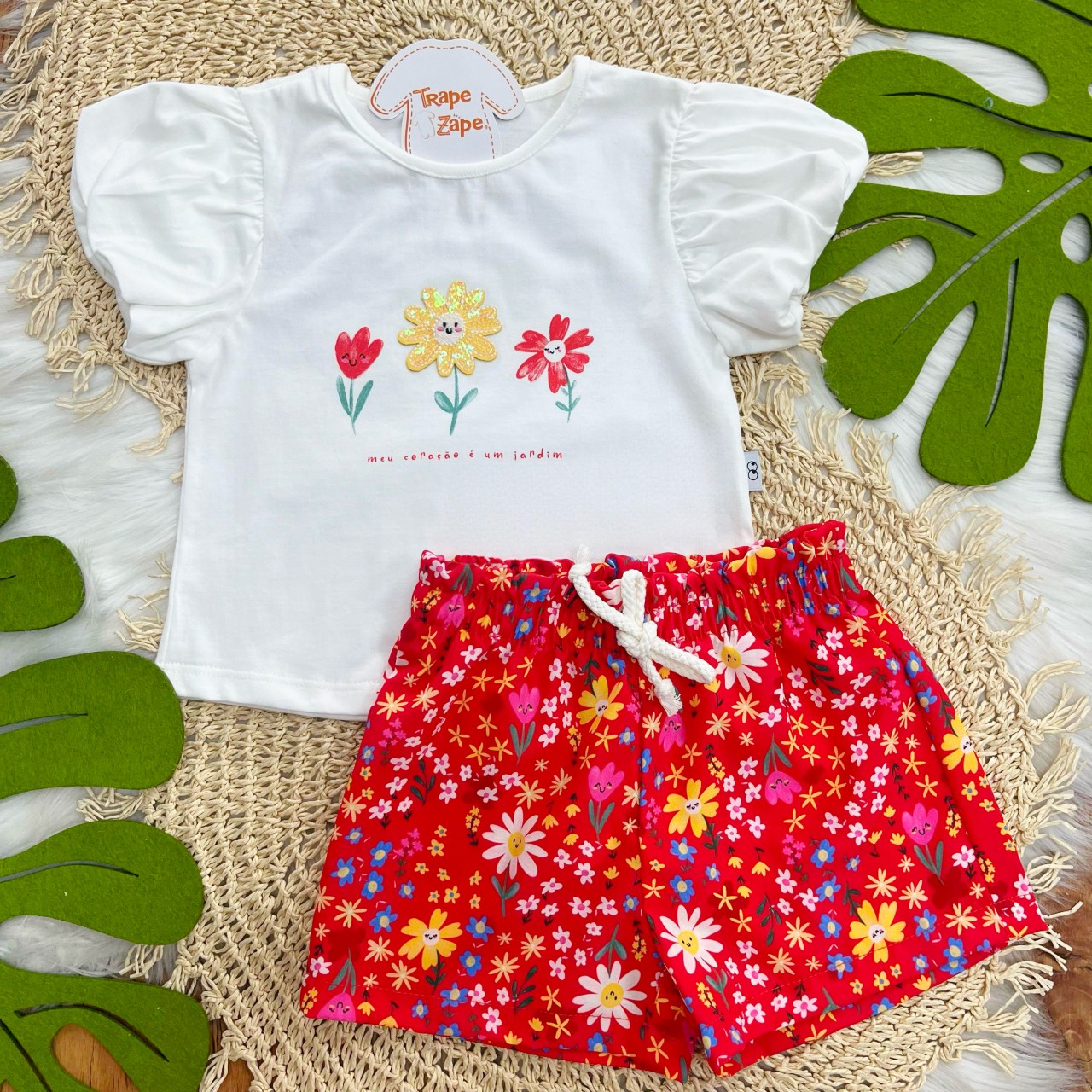 Conjunto Meu Coração é um Jardim